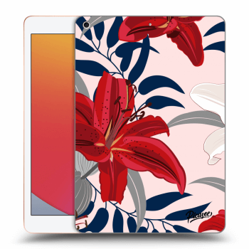Hülle für Apple iPad 10.2" 2020 (8. gen) - Red Lily
