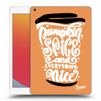 Hülle für Apple iPad 10.2" 2020 (8. gen) - Pumpkin coffee