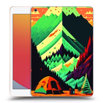 Picasee transparente Silikonhülle für Apple iPad 10.2" 2020 (8. gen) - Whistler