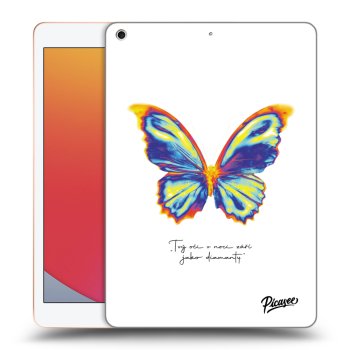 Hülle für Apple iPad 10.2" 2020 (8. gen) - Diamanty White