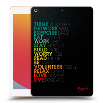 Hülle für Apple iPad 10.2" 2020 (8. gen) - Motto life