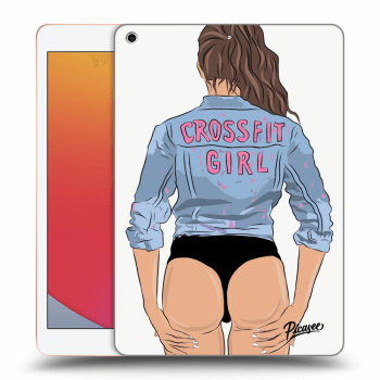 Hülle für Apple iPad 10.2" 2020 (8. gen) - Crossfit girl - nickynellow