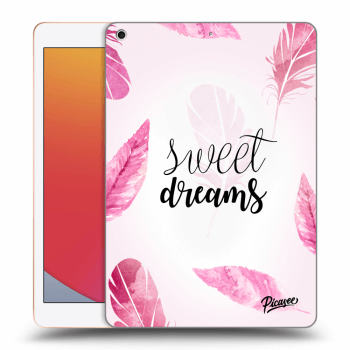 Picasee transparente Silikonhülle für Apple iPad 10.2" 2020 (8. gen) - Sweet dreams