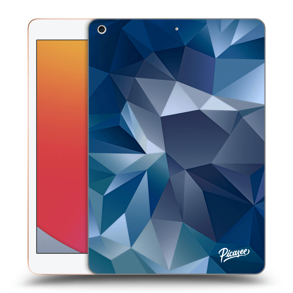 Picasee Schwarze Silikonhülle für Apple iPad 10.2" 2020 (8. gen) - Wallpaper