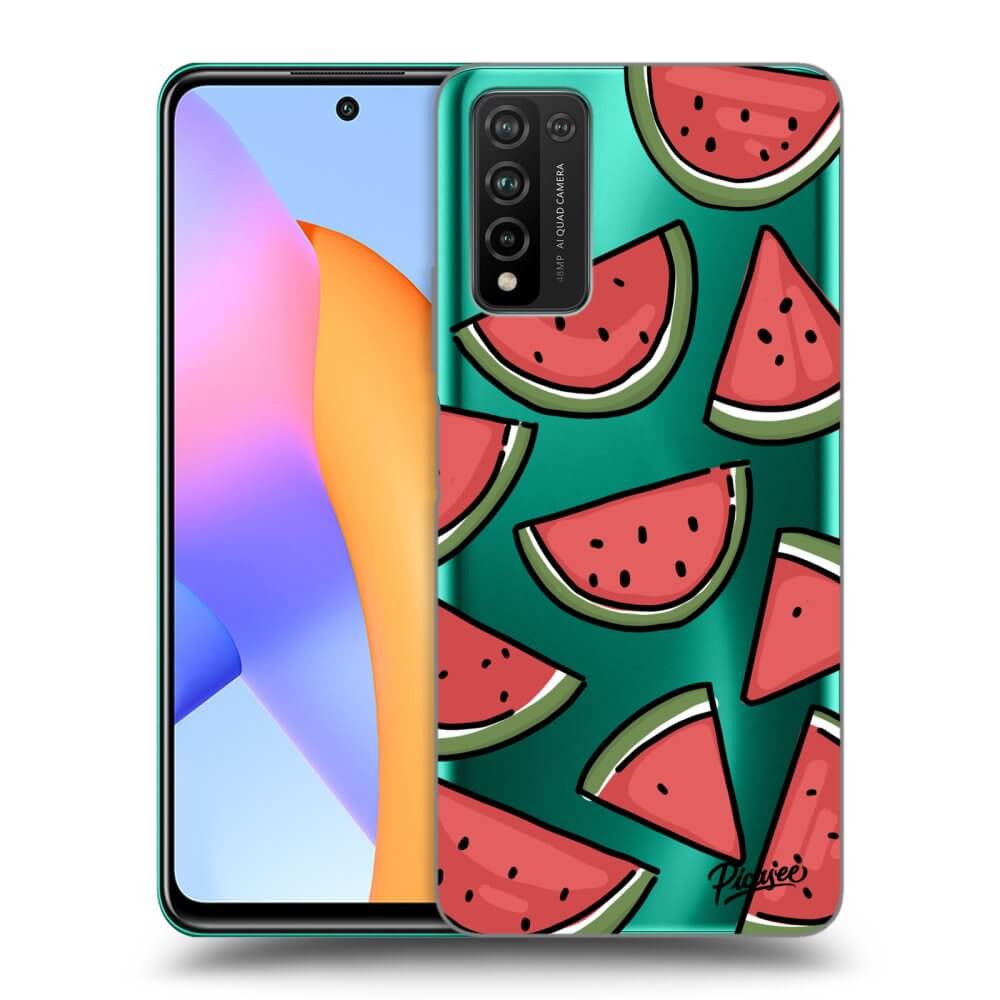 Picasee Honor 10X Lite Hülle - Transparentes Silikon - Melone