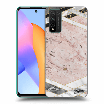 Hülle für Honor 10X Lite - Pink geometry