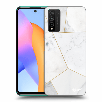 Hülle für Honor 10X Lite - White tile