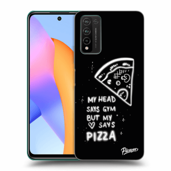 Picasee Honor 10X Lite Hülle - Transparentes Silikon - Pizza