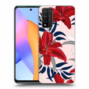 Hülle für Honor 10X Lite - Red Lily