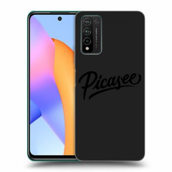 Picasee Honor 10X Lite Hülle - Schwarzes Silikon - Picasee - black