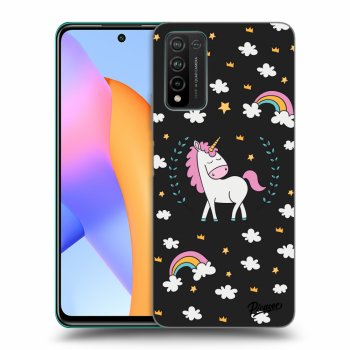 Hülle für Honor 10X Lite - Einhorn Sternenhimmel