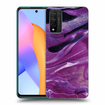 Hülle für Honor 10X Lite - Purple glitter