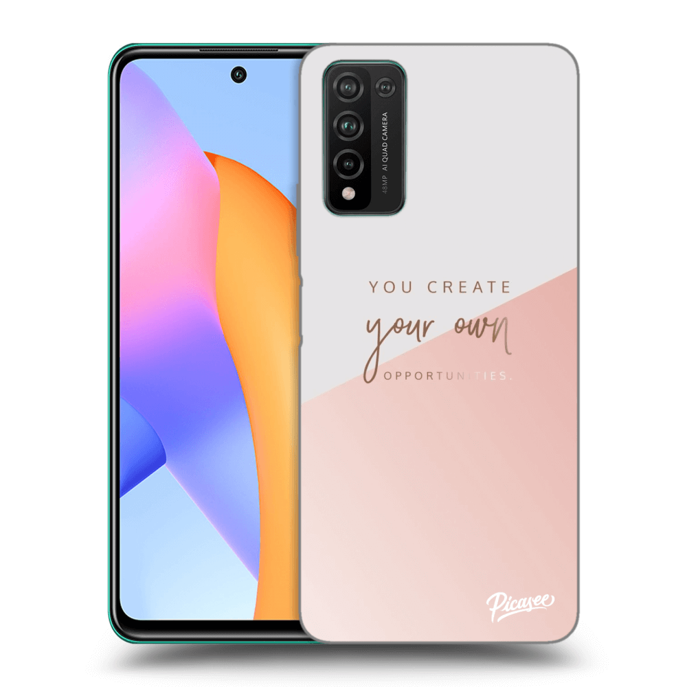 Picasee Honor 10X Lite Hülle - Transparentes Silikon - You create your own opportunities