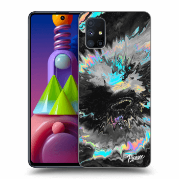 Picasee Samsung Galaxy M51 M515F Hülle - Schwarzes Silikon - Magnetic