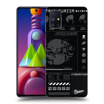 Picasee Samsung Galaxy M51 M515F Hülle - Schwarzes Silikon - FUTURE