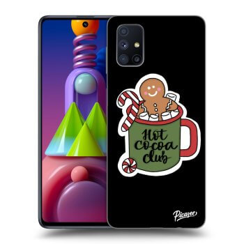 Picasee Samsung Galaxy M51 M515F Hülle - Schwarzes Silikon - Hot Cocoa Club