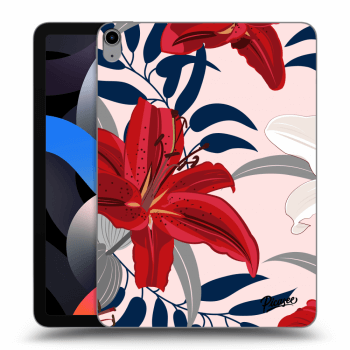 Hülle für Apple iPad Air 4 10.9" 2020 - Red Lily
