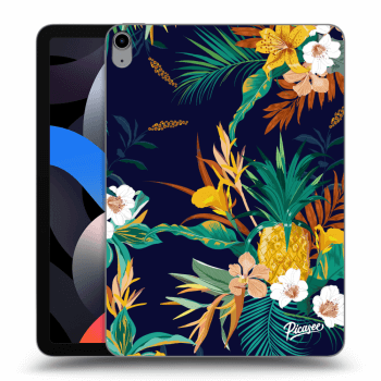 Picasee transparente Silikonhülle für Apple iPad Air 4 10.9" 2020 - Pineapple Color