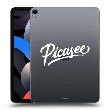 Hülle für Apple iPad Air 4 10.9" 2020 - Picasee - old logo - white