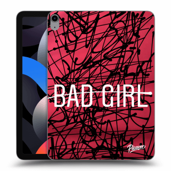 Picasee transparente Silikonhülle für Apple iPad Air 4 10.9" 2020 - Bad girl