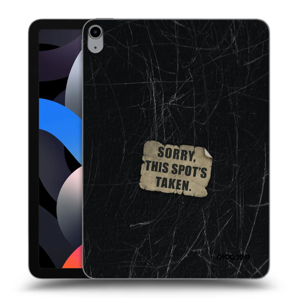 Picasee transparente Silikonhülle für Apple iPad Air 4 10.9" 2020 - SORRY