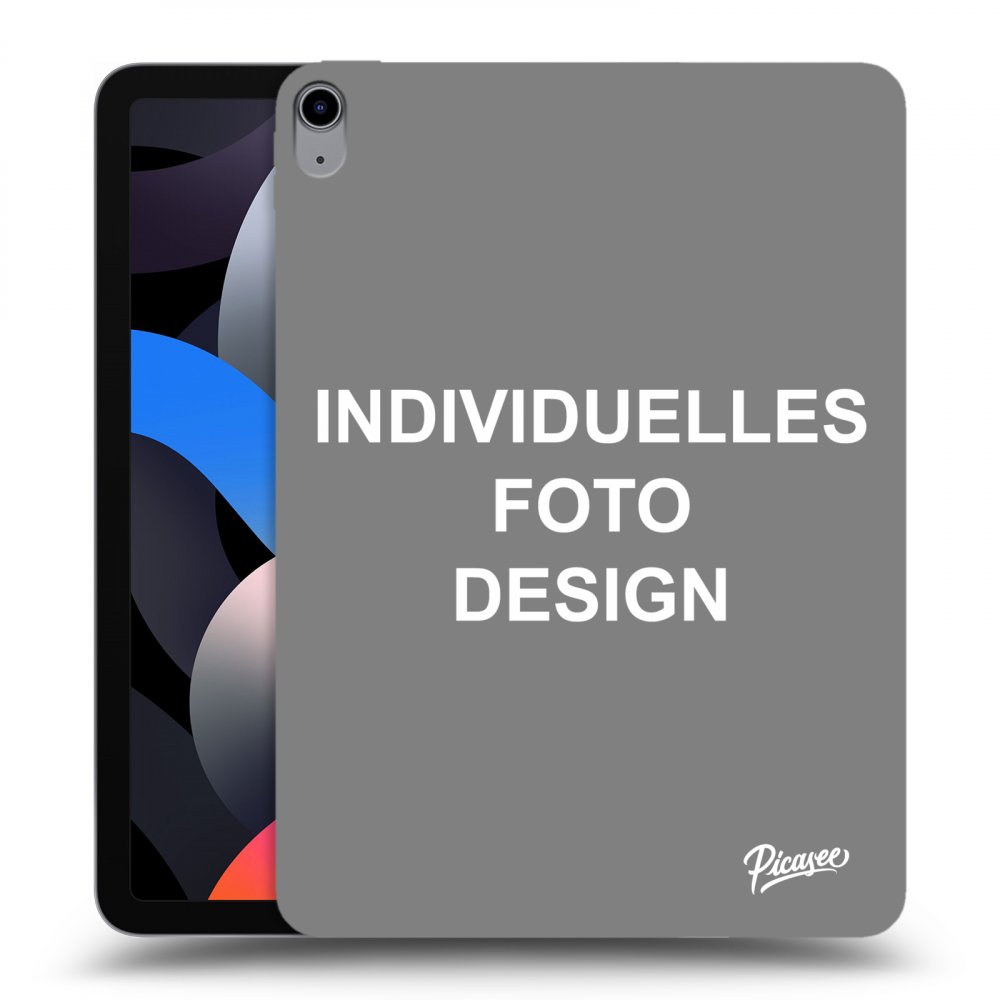 Picasee transparente Silikonhülle für Apple iPad Air 4 10.9" 2020 - Individuelles Fotodesign