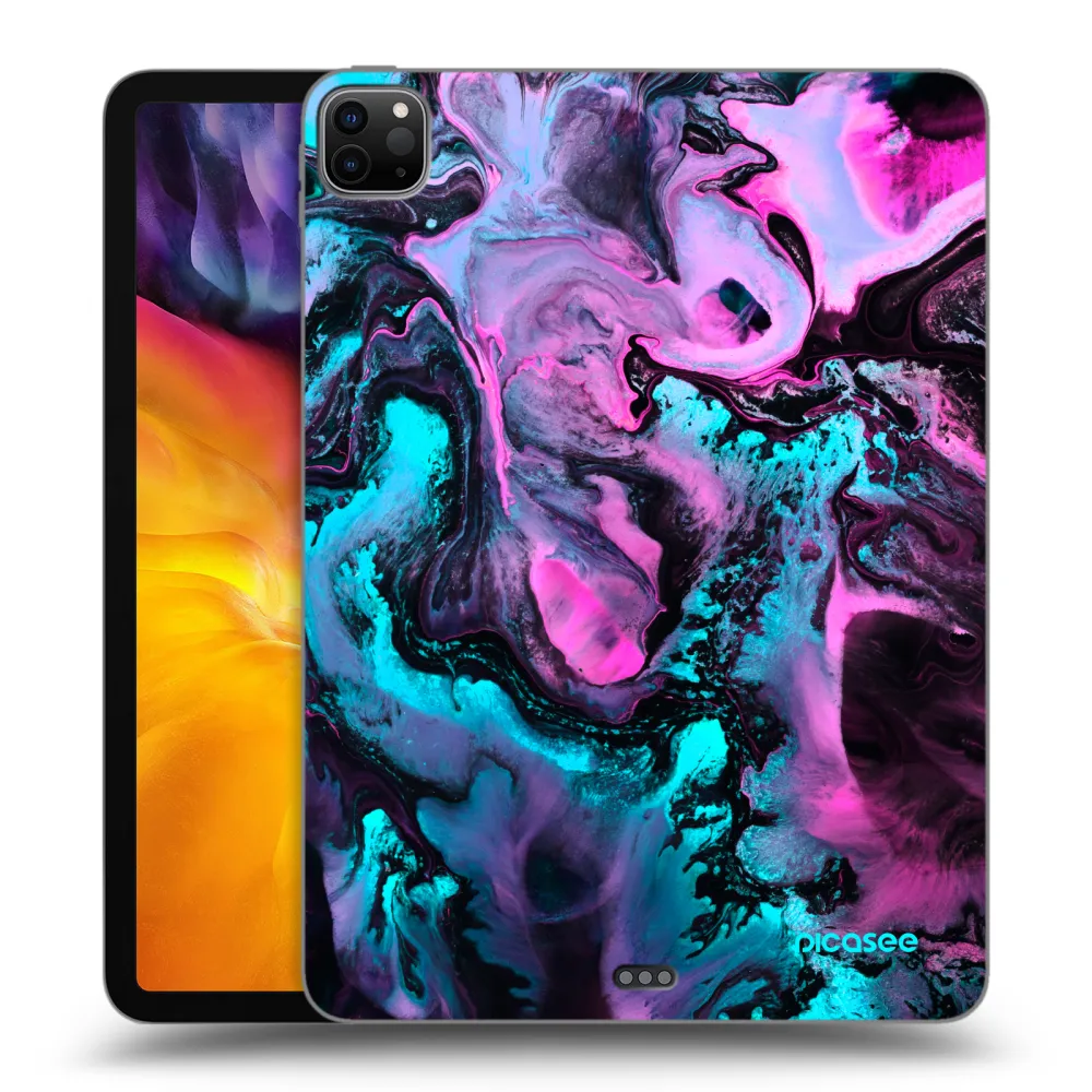 Picasee Schwarze Silikonhülle für Apple iPad Pro 11" 2020 (2.gen) - Lean