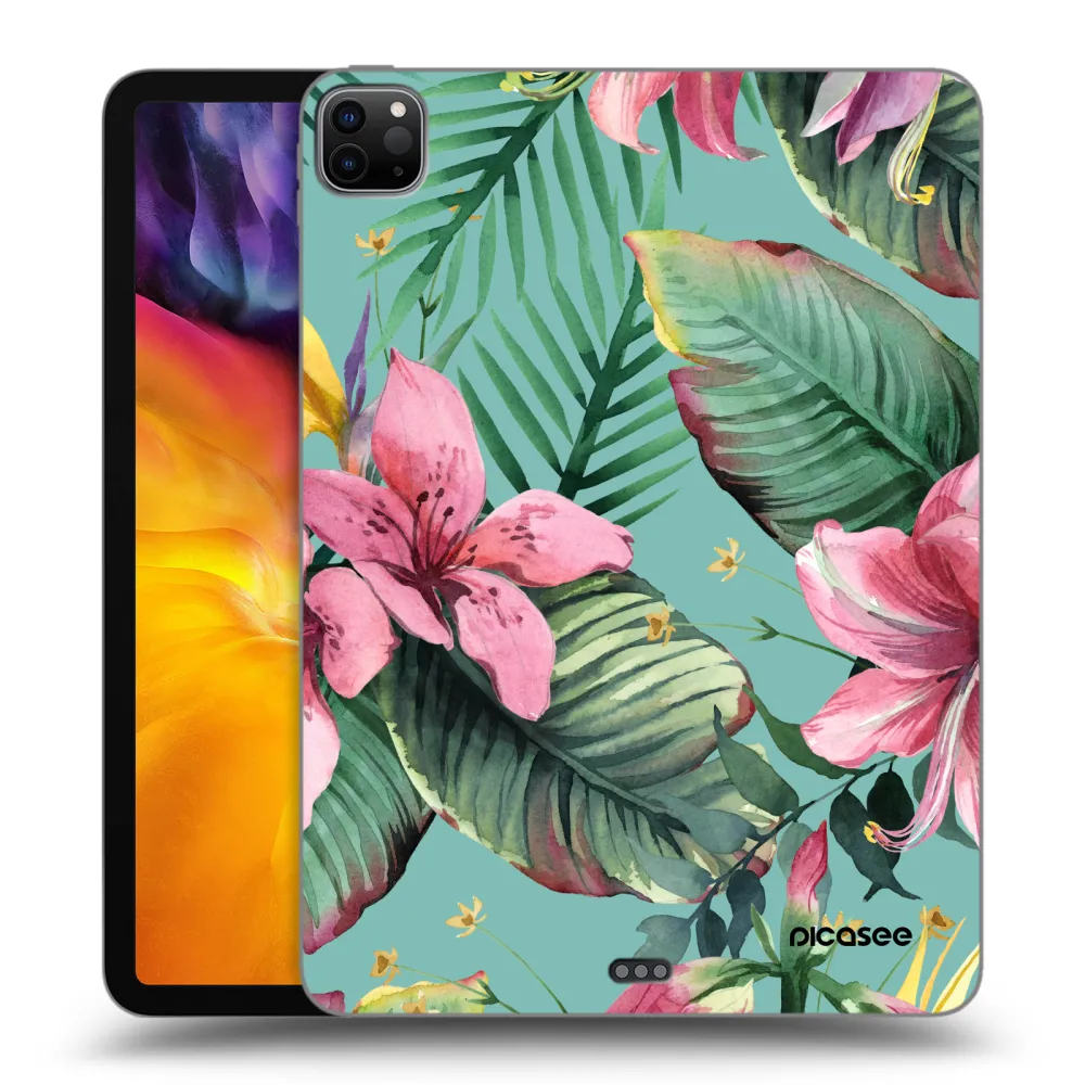 Picasee Schwarze Silikonhülle für Apple iPad Pro 11" 2020 (2.gen) - Hawaii
