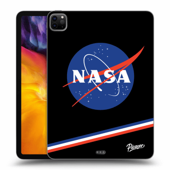 Picasee Schwarze Silikonhülle für Apple iPad Pro 11" 2020 (2.gen) - NASA Original