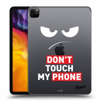 Picasee transparente Silikonhülle für Apple iPad Pro 11" 2020 (2.gen) - Angry Eyes - Transparent