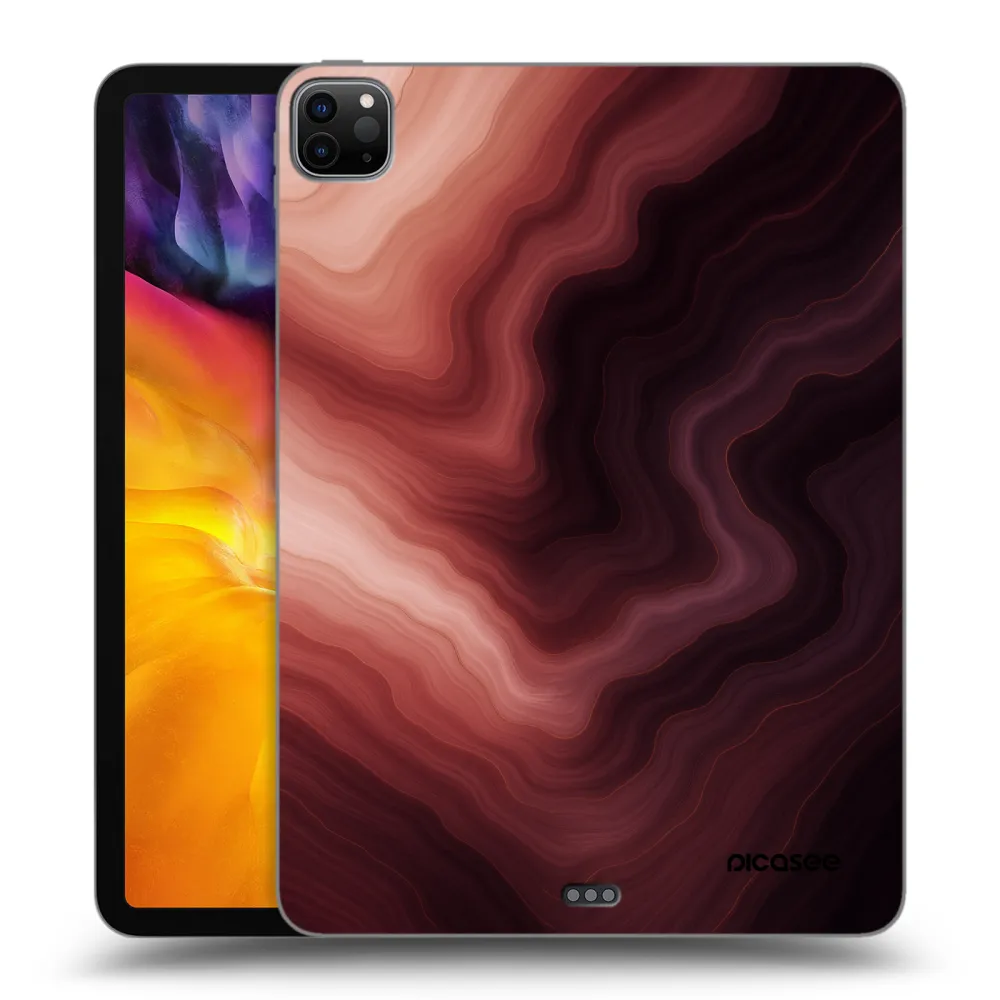 Picasee Schwarze Silikonhülle für Apple iPad Pro 11" 2020 (2.gen) - Rouge