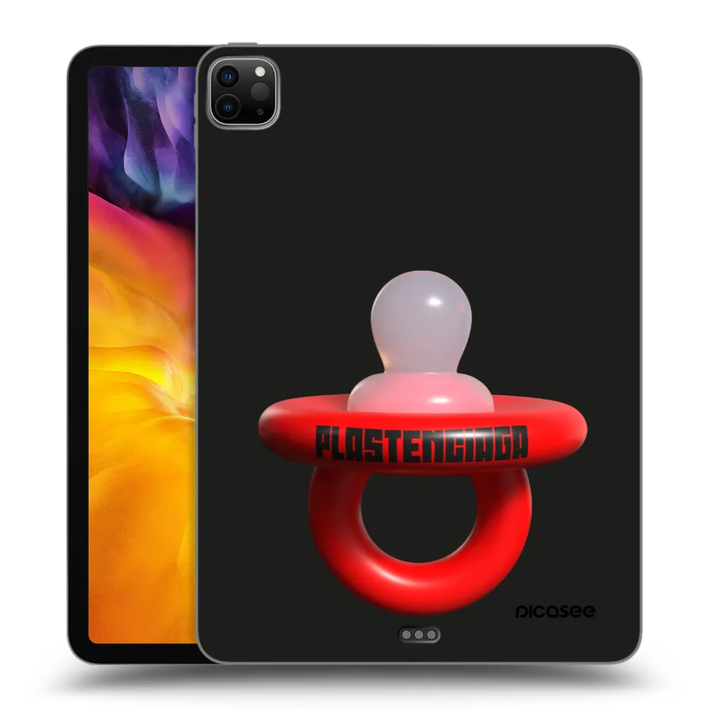 Picasee Schwarze Silikonhülle für Apple iPad Pro 11" 2020 (2.gen) - Le Dudel