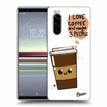 Picasee Sony Xperia 5 Hülle - Transparentes Silikon - Cute coffee