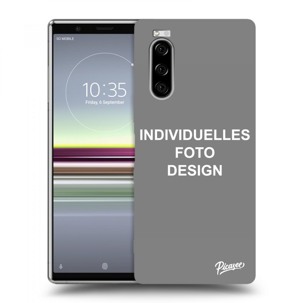 Picasee Sony Xperia 5 Hülle - Transparentes Silikon - Individuelles Fotodesign