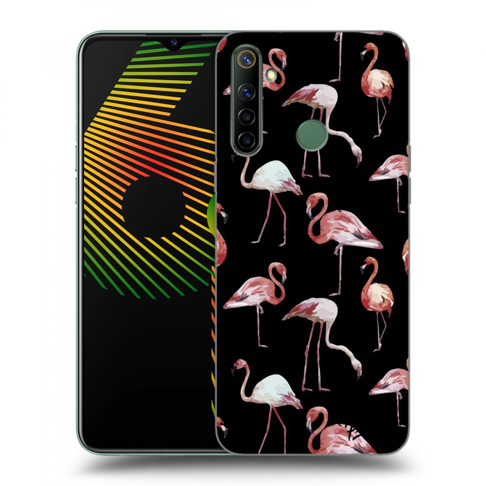 Picasee ULTIMATE CASE für Realme 6i - Flamingos