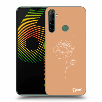 Hülle für Realme 6i - Peonies