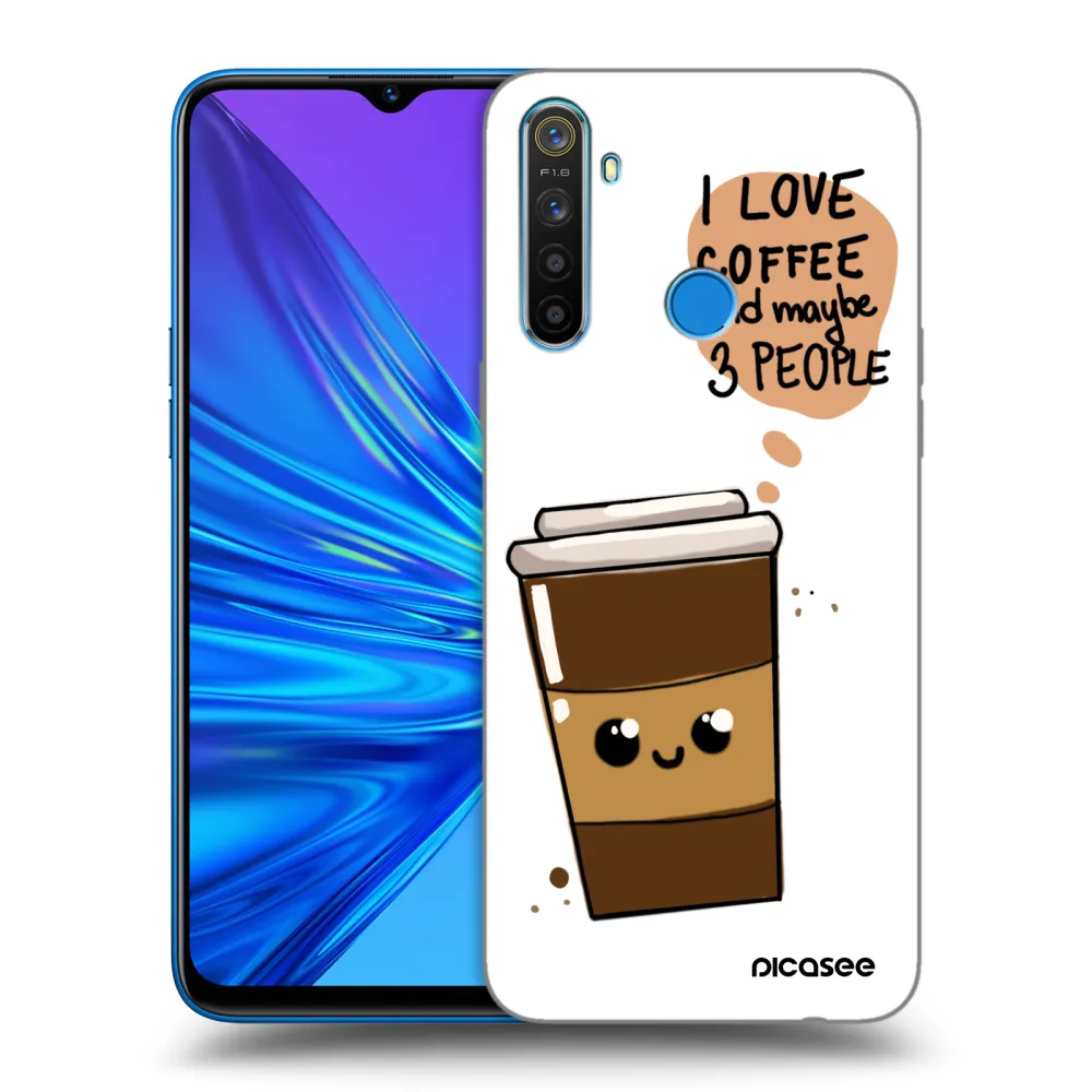 Picasee ULTIMATE CASE für Realme 5 - Cute coffee