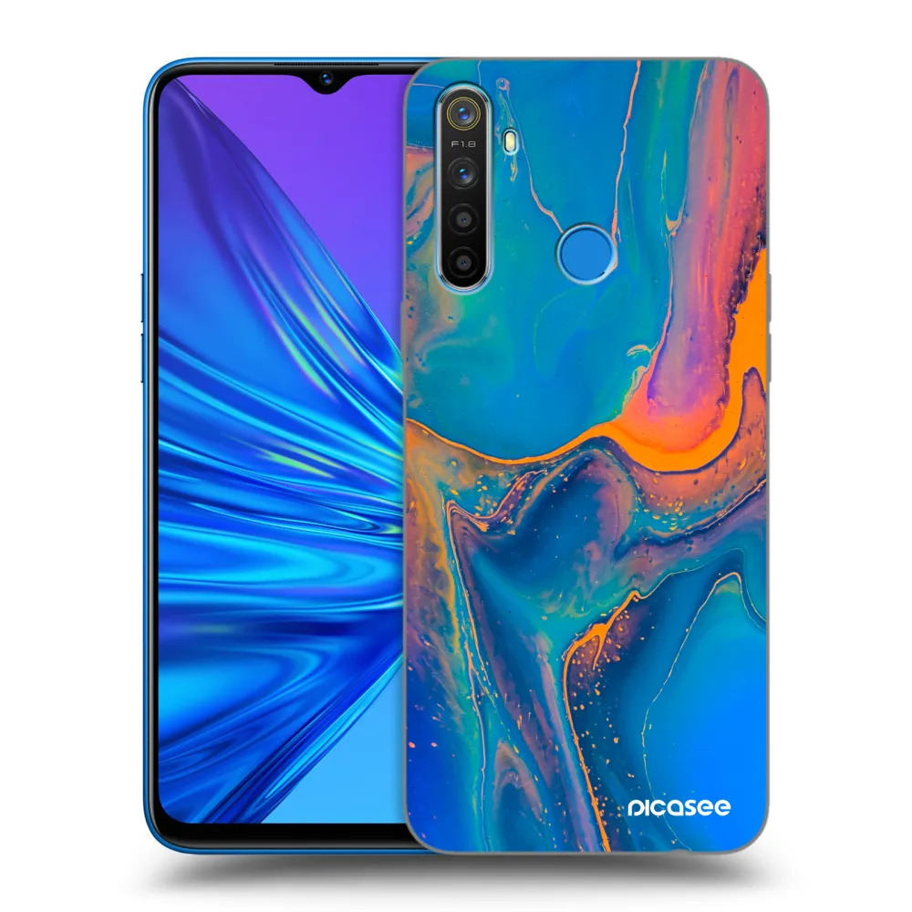Picasee ULTIMATE CASE für Realme 5 - Rainbow