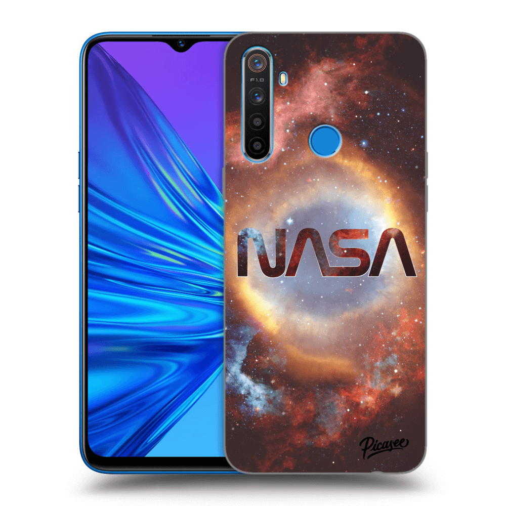 Picasee Realme 5 Hülle - Transparentes Silikon - Nebula