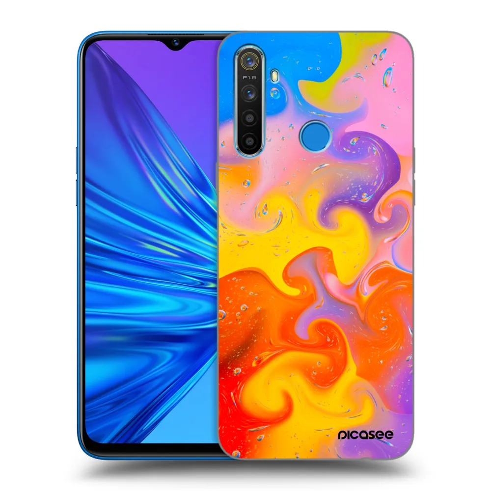 Picasee ULTIMATE CASE für Realme 5 - Bubbles