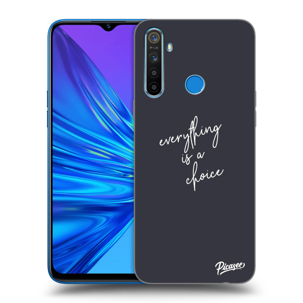 Picasee ULTIMATE CASE für Realme 5 - Everything is a choice