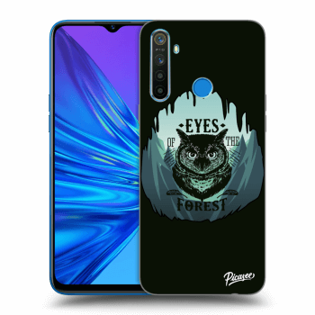 Picasee Realme 5 Hülle - Transparentes Silikon - Forest owl