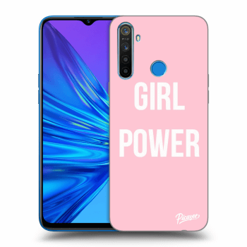 Picasee Realme 5 Hülle - Transparentes Silikon - Girl power