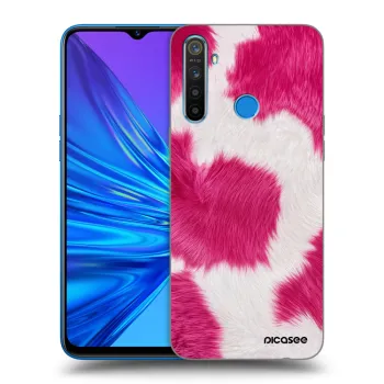 Hülle für Realme 5 - Pink Moo