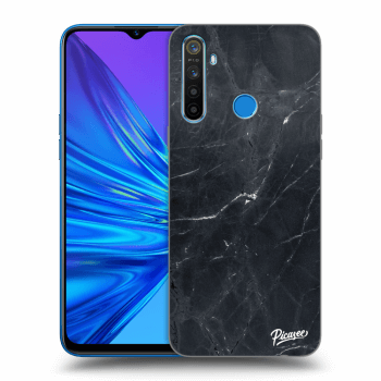 Hülle für Realme 5 - Black marble