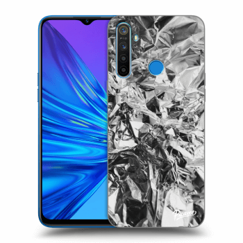 Picasee Realme 5 Hülle - Transparentes Silikon - Chrome