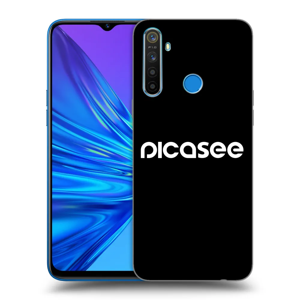 Picasee ULTIMATE CASE für Realme 5 - Picasee - new logo - white
