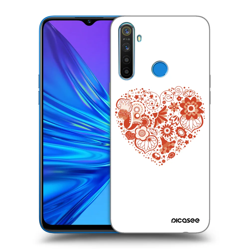 Picasee ULTIMATE CASE für Realme 5 - Großes Herz