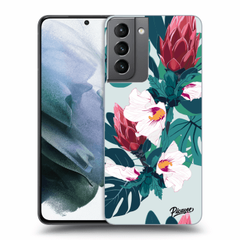 Hülle für Samsung Galaxy S21 5G G991B - Rhododendron