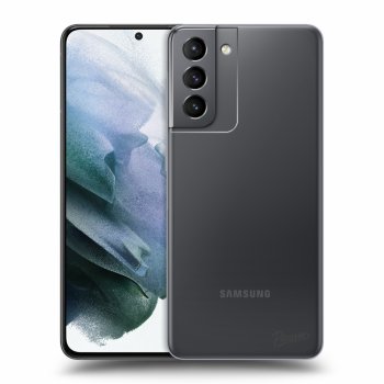 Picasee Samsung Galaxy S21 5G G991B Hülle - Transparentes Silikon - Clear